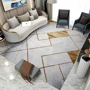 พรมโพลีเอสเตอร์และพรมห้องนั่งเล่นโซฟาชั้นห้องนอนที่ทันสมัยพรมที่กำหนดเอง - Product Image 2