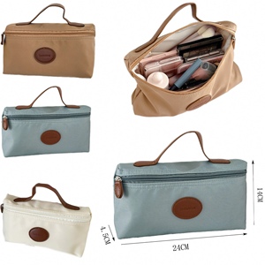 <b>For</b> Fashion Zipper Portable Lightweight Nylon Handbag <b>for</b> Makeup <b>for</b> Both <b>Men</b> and Women - Product Image 3