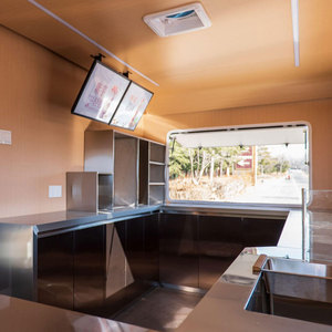 <span class=keywords><strong>Camion</strong></span> de restauration mobile en fibre de verre, chariot de vente de restauration rapide personnalisé pour l'extérieur, best-seller 2024 - Product Image 3