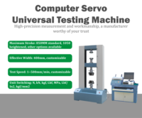Máquina de Prueba Universal CZ-8000A para Pruebas de Flexión y Resistencia a la Tracción del Cuero con Control Servo y 1 Año de Garantía