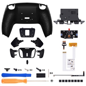 ชุดรีแมพ RISE4 V3 สีดำแบบยาง พร้อมแผงวงจร PCB ฝาหลัง สาย FPC ปุ่มหลัง 4 ปุ่ม และแป้นปุ่มเสริมสำหรับคอนโทรลเลอร์ PS5 - Product Image 2