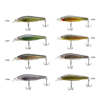 HOT Verkauf Minnow elektrische mechanische Vibration Jerkbait Wobbler Swimbait USB wiederauf ladbare blinkende LED-Licht Angel köder