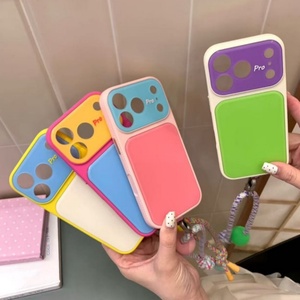 เคสโทรศัพท์ IMD ลายเรนโบว์โดปา พร้อมเลนส์กล้องแก้วนีออนสีสันสดใส ป้องกันสำหรับฤดูร้อน สำหรับ iPhone 14 15 16 17 pro max - Product Image 6