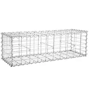 Caja de Gabion soldada, caja galvanizada por inmersión caliente/jaula de gabion soldada