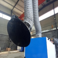 Extracteur de fumées de soudage, système de filtration de collecteur de poussière industriel pour le soudage