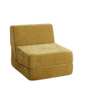 Ghế <span class=keywords><strong>sofa</strong></span> giường gấp đơn hiện đại, di động, có thể chuyển đổi thành giường, có tựa lưng, chất liệu vải bông. - Product Image 4