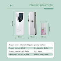Diffuseur automatique de parfum mural AOLQ, machine à vaporiser silencieuse pour les toilettes et la salle de sport