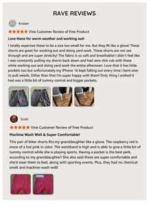 Vractive En gros Leggings courts de sport pour femmes, style cycliste, avec poches, taille élastique douce, respirants, pour la course - Product Image 6