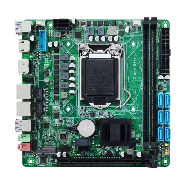 High Quality FCLGA1151 B250  NAS 6 Bays NAS Server case Nas Storage Cloud Support Mini-itx Motherboard