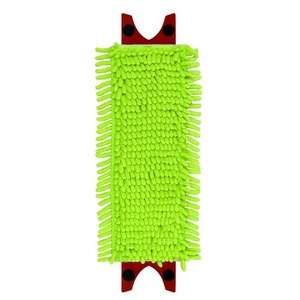 Paño de Limpieza Doméstica Lavable de Chenilla Verde, Repuesto para Mopa O-cedar <span class=keywords><strong>VileDa</strong></span> <span class=keywords><strong>Ultramax</strong></span> 2en1, Accesorios para Mopa, Almohadillas para Mopa - Product Image 2