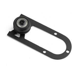 ชุดอุปกรณ์รางเลื่อนประตูบานเลื่อน RHETECH ขนาด 6.6 ฟุต ทำจากเหล็กกล้าคาร์บอนที่ทนทาน พร้อมที่แขวนรูปทรงเกือกม้า สำหรับห้องนั่งเล่น ห้องน้ำ ตู้เก็บของ และทีวี - Product Image 4