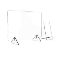 Tableau d'affichage transparent en acrylique pour bureau, mini tableau d'affichage effaçable pour la maison, tableau blanc portable pour graffitis