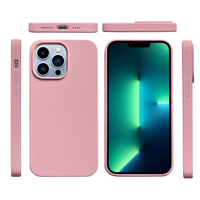 Coque de téléphone en silicone pour iPhone 14 13 Pro Max, coque de téléphone liquide antichoc pour iPhone 12 11mini X/XS XR XS MAX SE3 8PIUS
