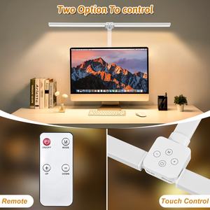 Lámpara de Escritorio LED para Oficina, Hogar, Lectura y Estudio - Lámpara de Trabajo para Arquitectos con Cuidado para la Vista, Ajustable, Flexible, con Pinza y Cuello de Cisne - Product Image 6