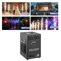 Machine à feux d'artifice 750W à prix d'usine, machine à étincelles froides sans fil DMX512 avec télécommande pour mariage et fête