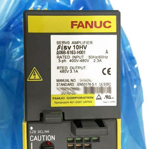 FANUC A06B-6163-H001A06B-6163-H002 Alpha Series AC Servo Motor Alpha Series Servo Motor Unit - Product Image 2
