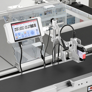 Fabbrica Batch nastro trasportatore codice TIJ codifica macchina con cartucce nere - Product Image 3