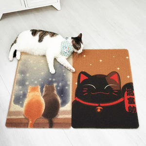 <b>Cat</b> Litter <b>Mat</b> Rectangle PVC Easy Clean Anti-Splash For <b>Cat</b> Litter Box All Season Use - Product Image 2
