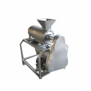 Fruit seed and pulp separation machine automatic mango fruit pulp extracting machine