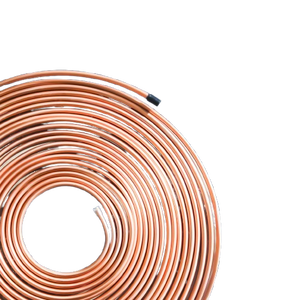ท่อทองแดง ASTM B88 C10100 แบบขดแบนสำหรับระบบ HVAC ระบบทำความเย็น และระบบประปา พร้อมบริการเชื่อมและดัด - Product Image 4