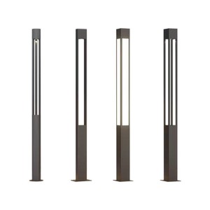 3M 야외 모던 LED 태양광 정원등 웜화이트 IP65 알루미늄 주택가 도로 빌라 공원 조명 - Product Image 5