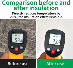 Pintura Líquida de Aislamiento Térmico DEQI, <span class=keywords><strong>Impermeabilizante</strong></span> para Techos, Paredes Exteriores de Concreto, Revestimiento Impermeable con Aislamiento Térmico - Product Image 3