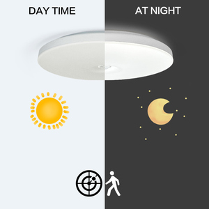 2024 LED bảng điều chỉnh ánh sáng vòng đèn trần cho trong nhà chiếu sáng nhà 9inch 12inch bề mặt gắn Radar cảm biến chuyển động - Product Image 4
