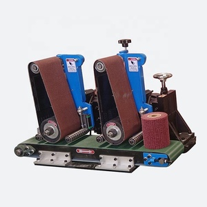 Multifunktionale Flachoberflächen-Entgratungs- und Metallpoliermaschine, Kleine Poliermaschine für Metall - Product Image 4