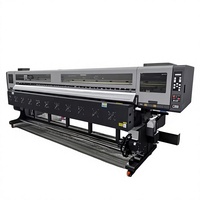 Impresora Digital de Inyección de Tinta UV XP600 de 3.2m para Lona, Etiquetas de Pared, Tinta Ecológica