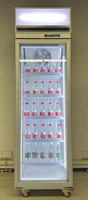 Fenêtre supermarché vitrines crème glacée boucher conservation des aliments glissière verre porte d'affichage ventilateur vertical froid congélateur réfrigérateur