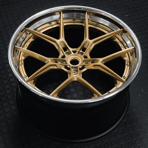 Rueda forjada de 2 piezas 18 19 20 21 22 24 26 pulgadas para Alfa Romeo para <span class=keywords><strong>BMW</strong></span> M2 m3 M4 M5 M6 M7 <span class=keywords><strong>M8</strong></span> m2c para MERCEDES BENZ a b c e s CLa - Product Image 3