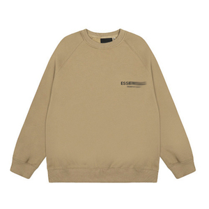 Sweat-shirt 100 % coton Street Fashion SS22 Essentials, motif floqué Lettres Super <span class=keywords><strong>David</strong></span>, couleur Avoine clair et Avoine foncé, avec élastique, collection Hiver - Product Image 3