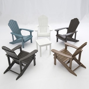 Adirondack-silla impermeable de plástico para Patio y jardín, muebles plegables de alta calidad - Product Image 6