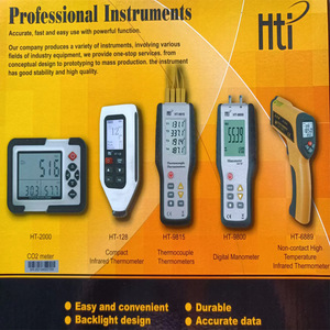 Registrador de Datos de CO2, Temperatura y Humedad Relativa HT-2000, Monitor de Calidad del Aire Interior con Pantalla LCD y Sensor Inteligente - Product Image 5
