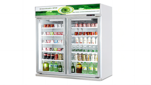 Congelador Comercial con Puerta de Vidrio, Refrigerador Exhibidor Vertical para Alimentos Congelados para Supermercado - Product Image 2