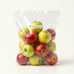 Bolsas de Compras Biodegradables y Compostables Personalizables de la Marca UKHI, con Asas Tipo Camiseta, Impresión Flexográfica, Material PE, Desechables - Product Image 1