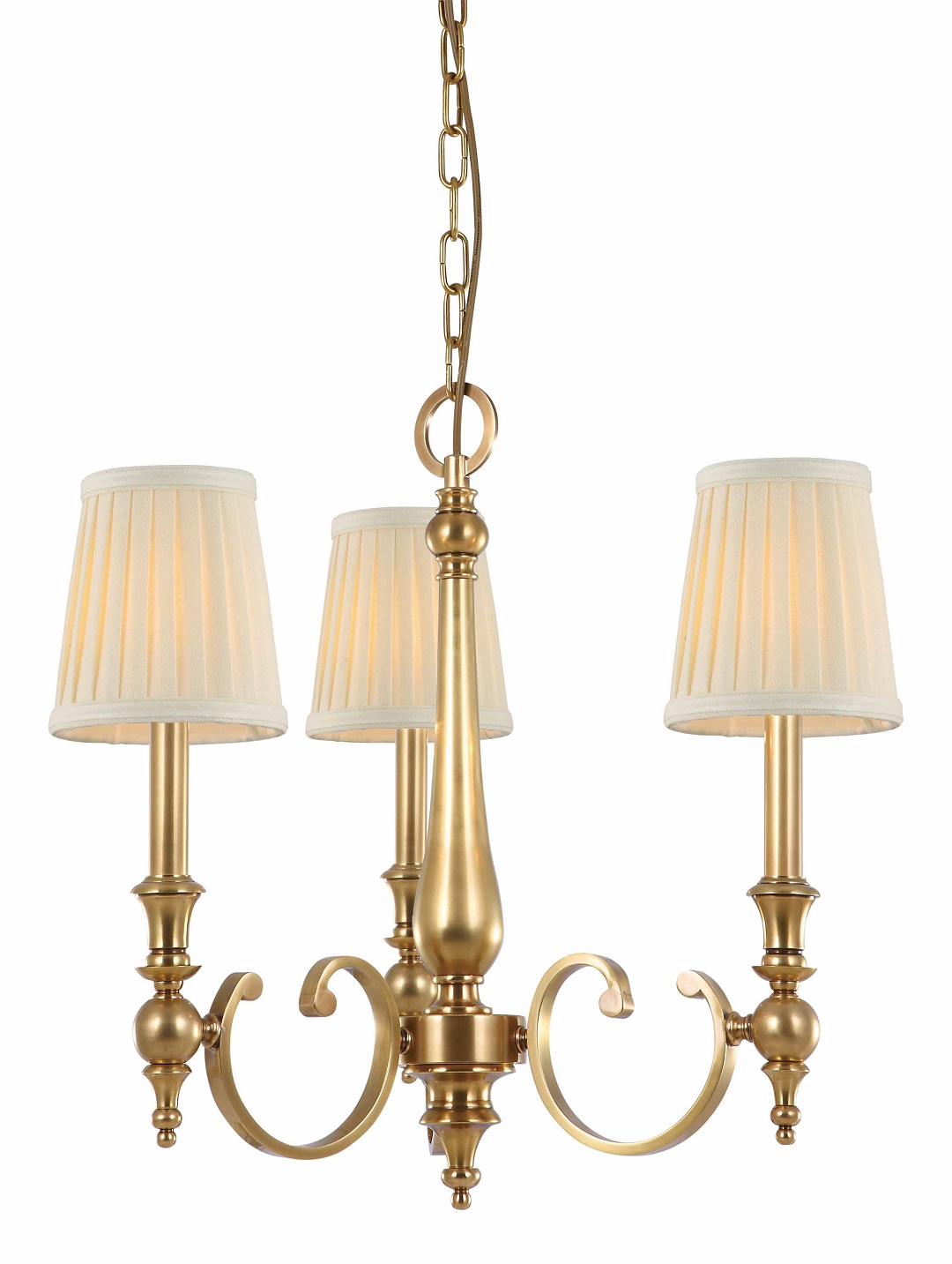 Brass+White / 3 Heads:D 60 x H 63cm