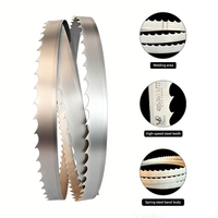 Lames de scie à ruban bimétalliques M42 pour la coupe du bois, longueur et largeur personnalisées pour scierie portative Woodmizer