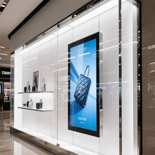 Transparent Ultra Thin Flexible COB LED Display Film for Retail Store Shopping Mall Advertising Animation Video Display Wall