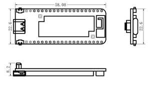 Heltec sx1262 ESP32 thanh không dây Lite Lora ban phát triển giá thấp ứng dụng điện năng thấp không có màn hình cho lora32 - Product Image 6