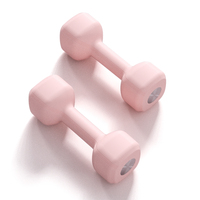 Haltères réglables, haltères de musculation, poignée antidérapante, haltères en néoprène souple pour hommes, femmes et enfants