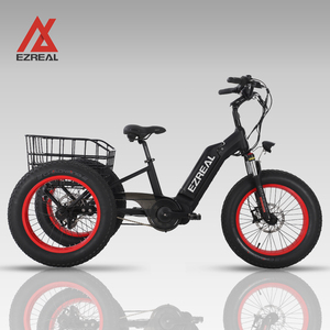 <span class=keywords><strong>EZREAL</strong></span>-Tricycle électrique à 3 roues pour adulte handicapé, moteur Bafang, batterie avec cadre 48V, 20 pouces, 500W, nouveauté - Product Image 2