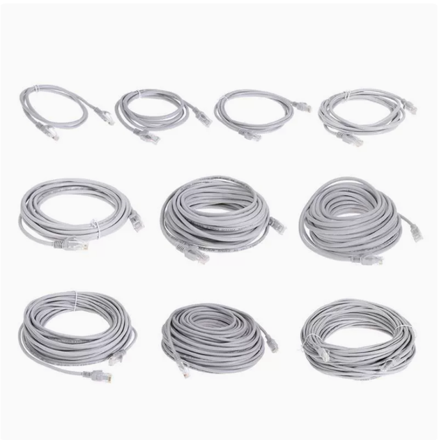 Machine-made Prefabricated Network Cables (1/1.5/2/3/5/10/15/20 Meters) for Computer/router Connections and Network Patch Cords.