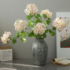 Tela <span class=keywords><strong>de</strong></span> seda, franela <span class=keywords><strong>de</strong></span> Artificial <span class=keywords><strong>Hortensia</strong></span>, flores simuladas, decoración para fiesta <span class=keywords><strong>de</strong></span> boda, plantas artificiales, superventas, <span class=keywords><strong>Hortensia</strong></span> - Product Image 3