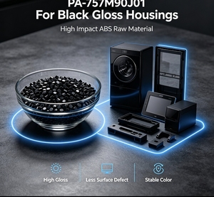 Gránulos de Plástico ABS PA‑757M90J01, Gránulos de Resina ABS Negro Brillante, Materia Prima ABS para Moldeo por Inyección - Product Image 3