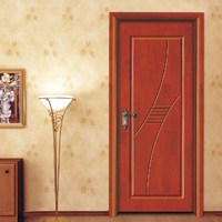 Maison d'appartement moderne porte en bois massif intérieur insonorisé porte en bois massif
