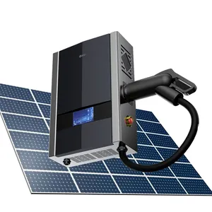 Yeni enerji off-grid on-ızgara inverterler güneş 5kw güneş güç inverteri ev hızlı şarj istasyonu pil ve MPPT ile