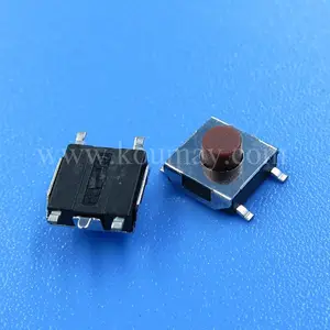 6.2X6.2X5.2Mm Tact Switch SMT สวิตช์สัมผัส TS-6252