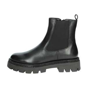 Botines de Mujer con Tacón Bajo K-10104 Negros, Altura del Tacón 39 - Product Image 1