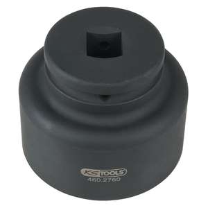 KS TOOLS Zócalo de tuerca de eje de 3/4 ", 8 puntos, corto, 75 mm - Product Image 1